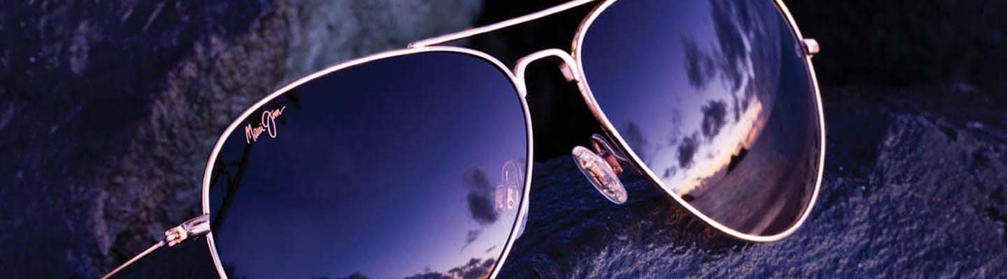 Reflections Oversized Aviator Sunglasses