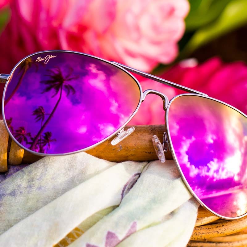 MAUI Sunrise - Pink Mirror Sonnenbrille Maui Jim® 